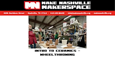 Intro to Ceramics – Wheel Throwing