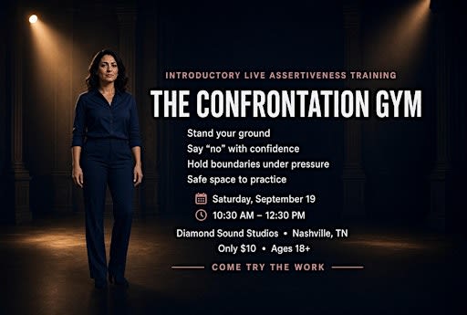Live Assertiveness Training for People-Pleasers | Nashville Intro