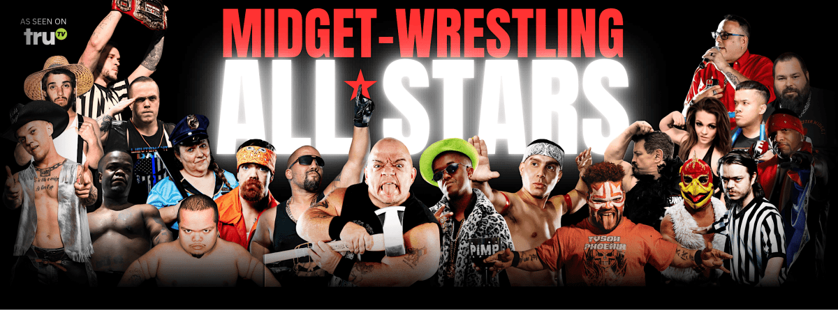 MIDGET-WRESTLING ALL*STARS LIVE! IT'S HUGE IN MANTENO, IL!