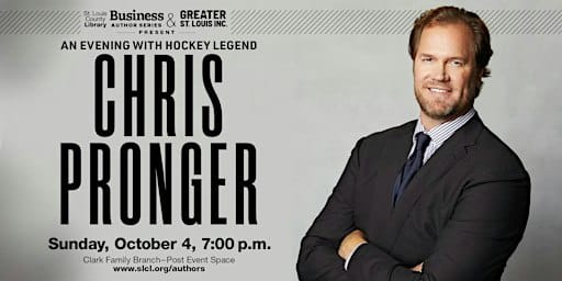 Author Event - Chris Pronger, "Earned”