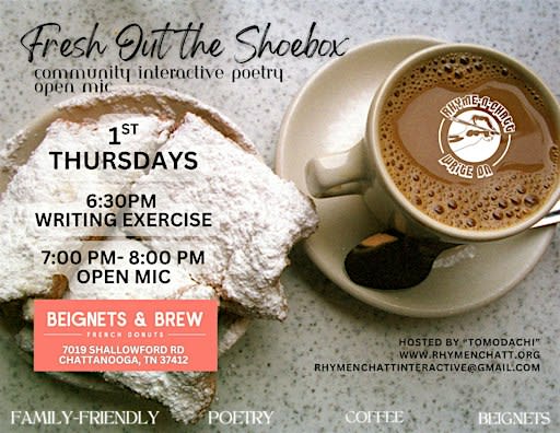 Fresh Out the Shoebox Interactive Poetry Open Mic Sessions