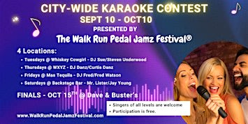 City Wide Karaoke Contest  | Chattanooga, TN
