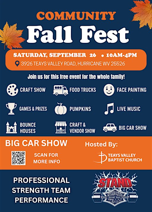 Community Fall Fest and Car Show