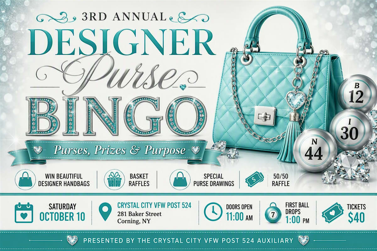 3rd Annual Designer Purse Bingo