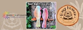 Paint Night! Wooden Love Birds