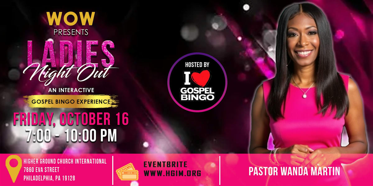 WOW Ladies' Night Out Gospel Bingo Experience