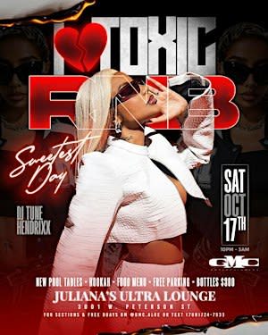 I Heart Toxic R&B SWEETEST DAY Bash