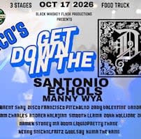 Black Whiskey Flask presents Disco's Get Down in the D with Santonio Echols