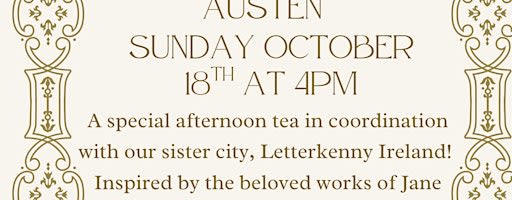An Afternoon of Austen Tea