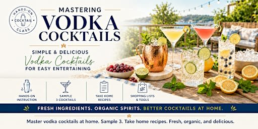 MASTERING VODKA COCKTAILS