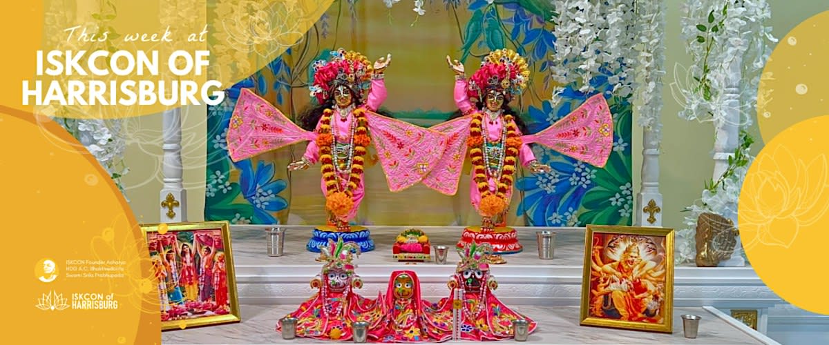 ISKCON of Harrisburg warmly welcomes you to our Sunday Love Feast!