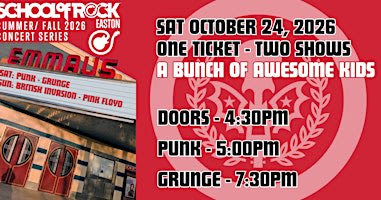 The School of Rock (Punk & Grunge)