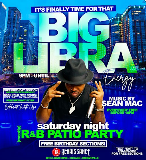 Saturday Nights at Renaissance Patio R&B Party
