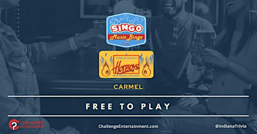 Weekly SINGO Bingo Nights at the World Famous Hotboys