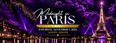 Midnight in Paris Fundraiser Fashion Show + Gala