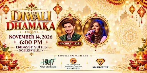 Diwali Dhamaka 2026 w/ Nachiket Lele Live