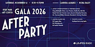 Hyde Park Art Center Gala After Party 2026