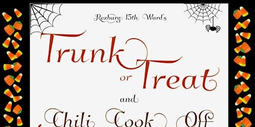 Trunk-or-Treating and Chili Cook-Off