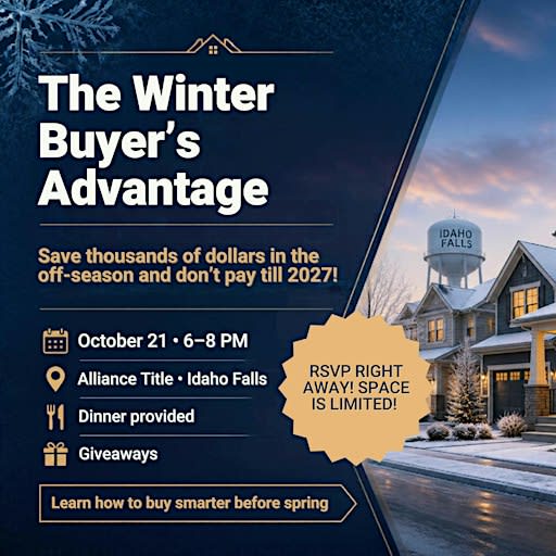 Winter Buyer's Advantage WORKSHOP