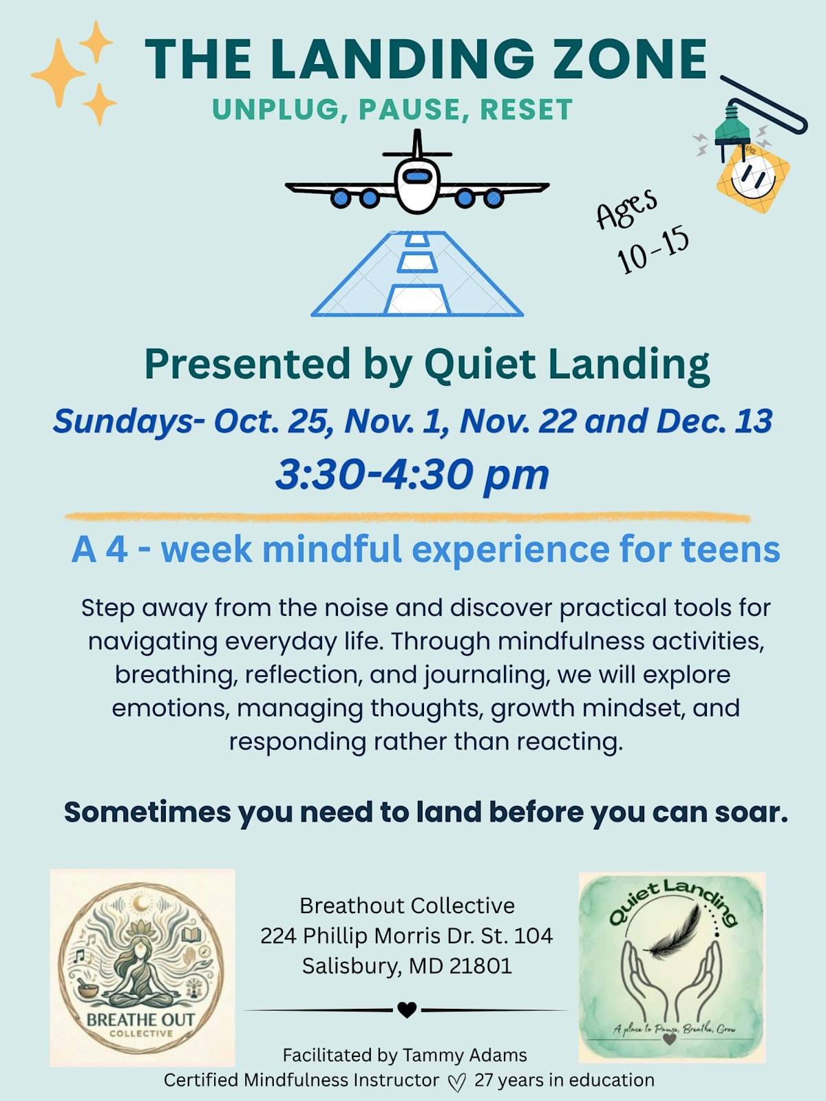 The Landing Zone- Ready for Take Off