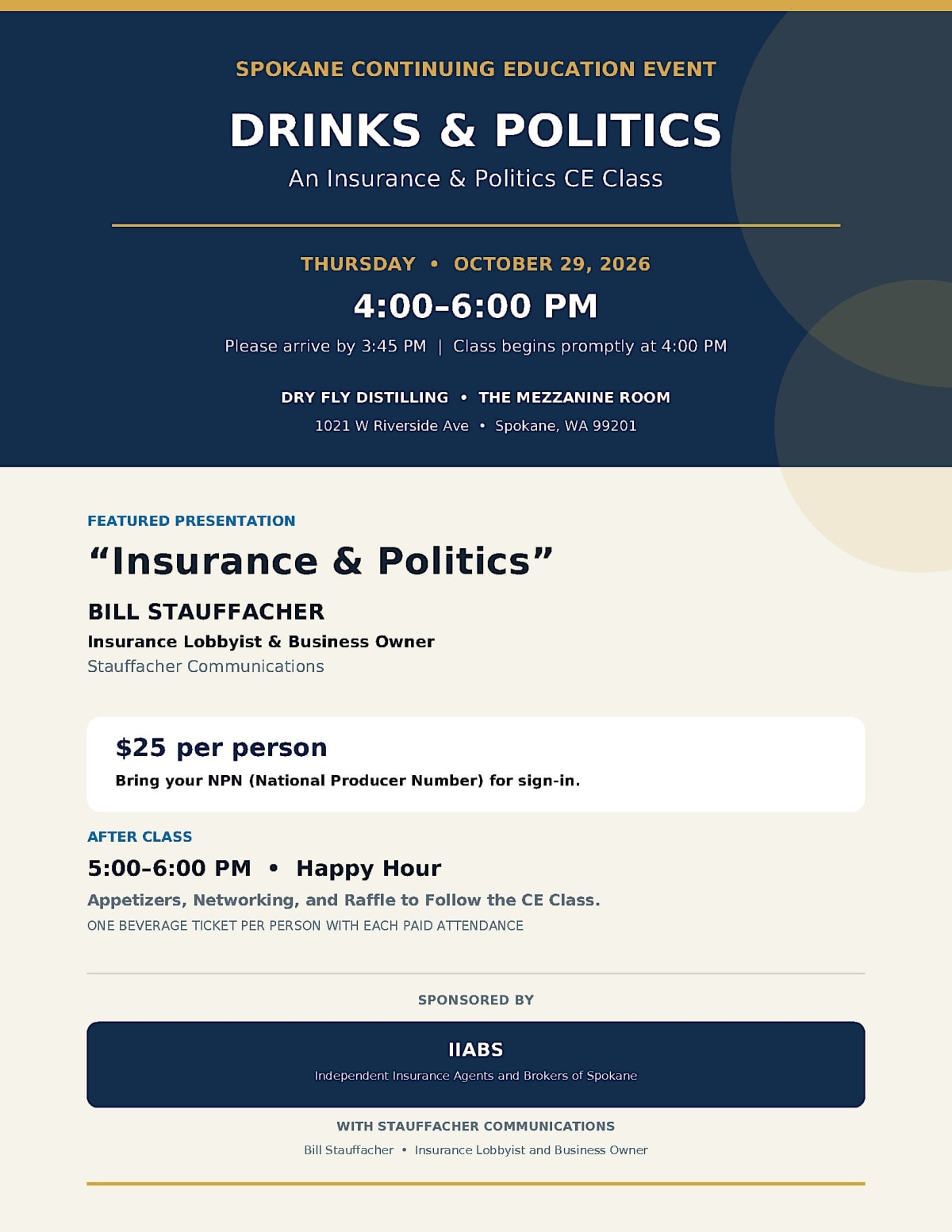 Insurance and Politics-1 CE