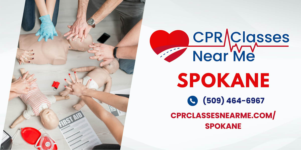 AHA BLS CPR & FIRST AID Class in Spokane  - CPR Classes Near Me Spokane