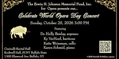 World Opera Day Celebration 2026
