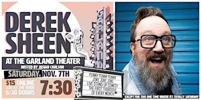 Funny Funny Funny Joke Joke Joke - Derek Sheen - LIVE Stand-Up Comedy