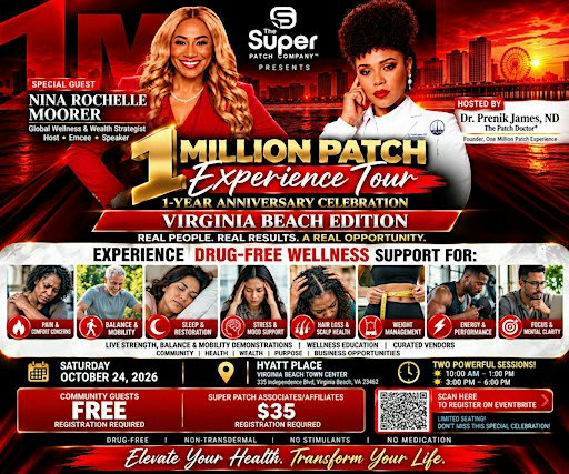 1 Million Patch Experience Tour:  Virginia Beach Edition