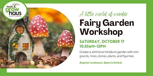 Fairy Garden Workshop