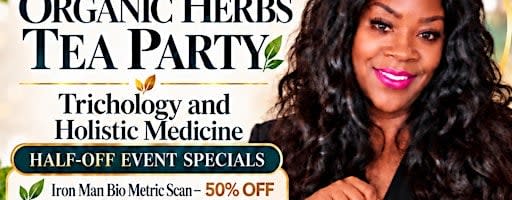 Organic Herbs Tea Party