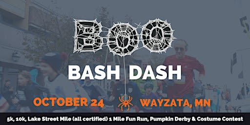 Wayzata's Boo Bash Dash 10k/5k/1 Mile Run/Family Fun Run  2026