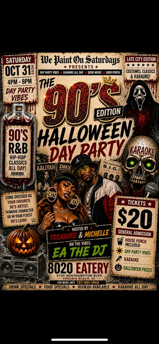 THE 90’S EDITION: HALLOWEEN DAY PARTY