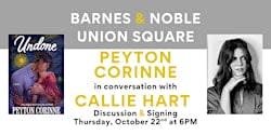 Peyton Corinne discusses UNDONE at B&N Union Square