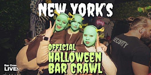 NYC Official Halloween Bar Crawl 2026 By Bar Crawl LIVE!