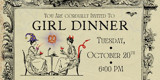 Girl Dinner - A Spooky Wine Sampling!