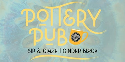 Fall Pottery Painting at Cinder Block Brewery | Sip & Glaze