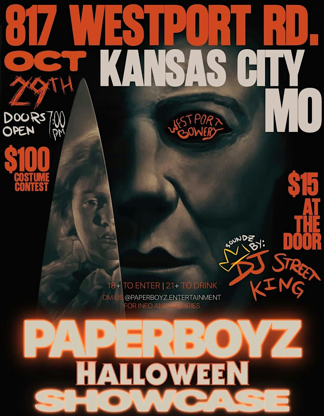 Paperboyz presents The Halloween Showcase