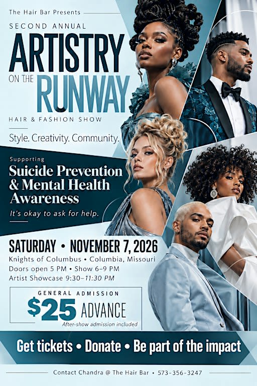 2nd Annual Artistry on the Runway Hair & Fashion Show