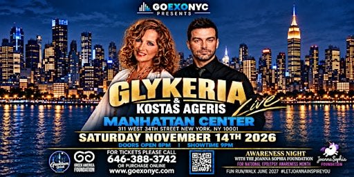 Glykeria Live in NYC with Kosta Ageris