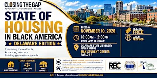 2026 State of Housing in Black America : Delaware Edition