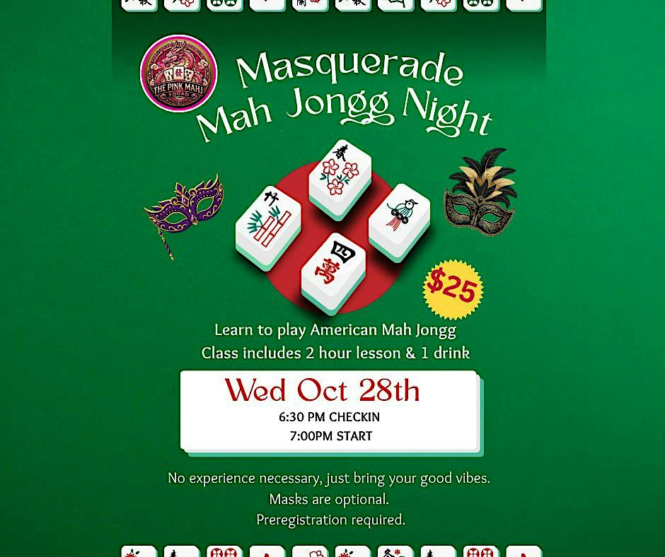 Masquerade Mah Jongg
