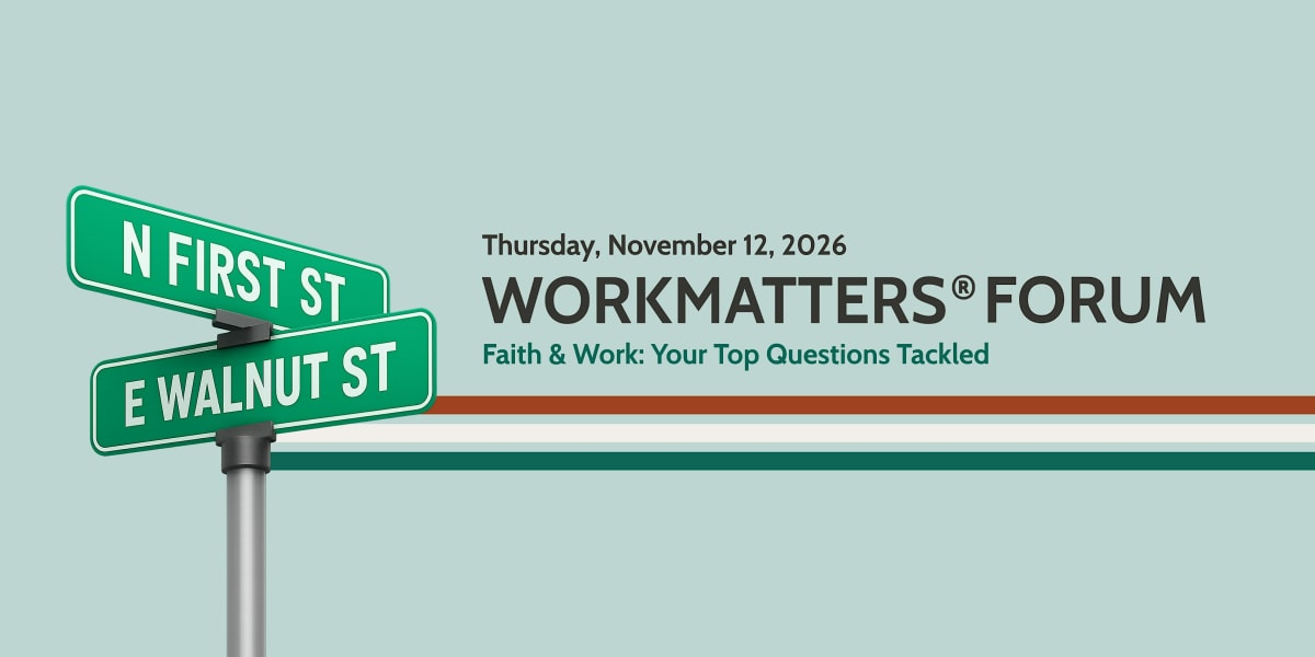 Faith at Work: Your Top Questions, Tackled