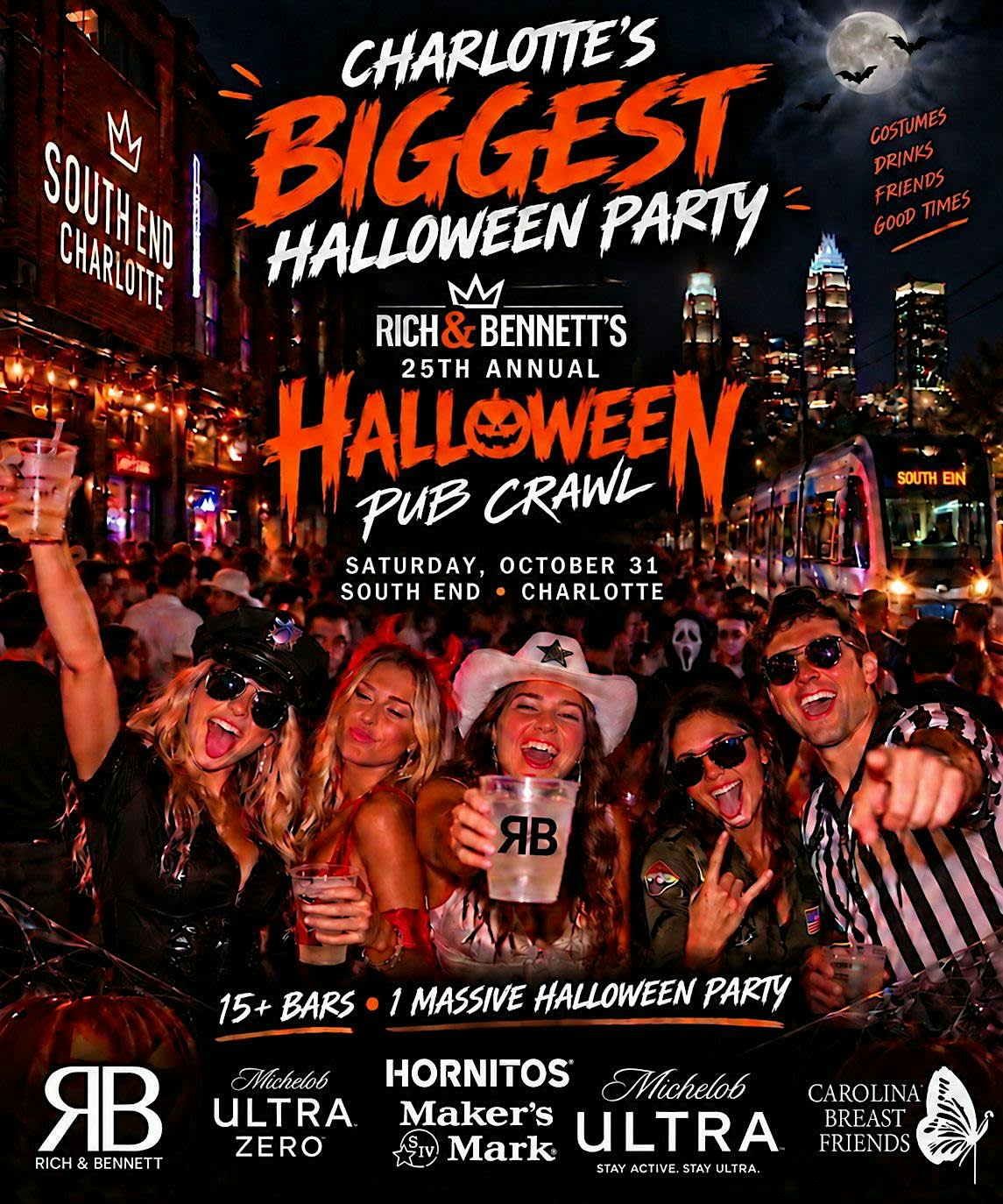 Rich & Bennett's 25th Annual Halloween Pub Crawl