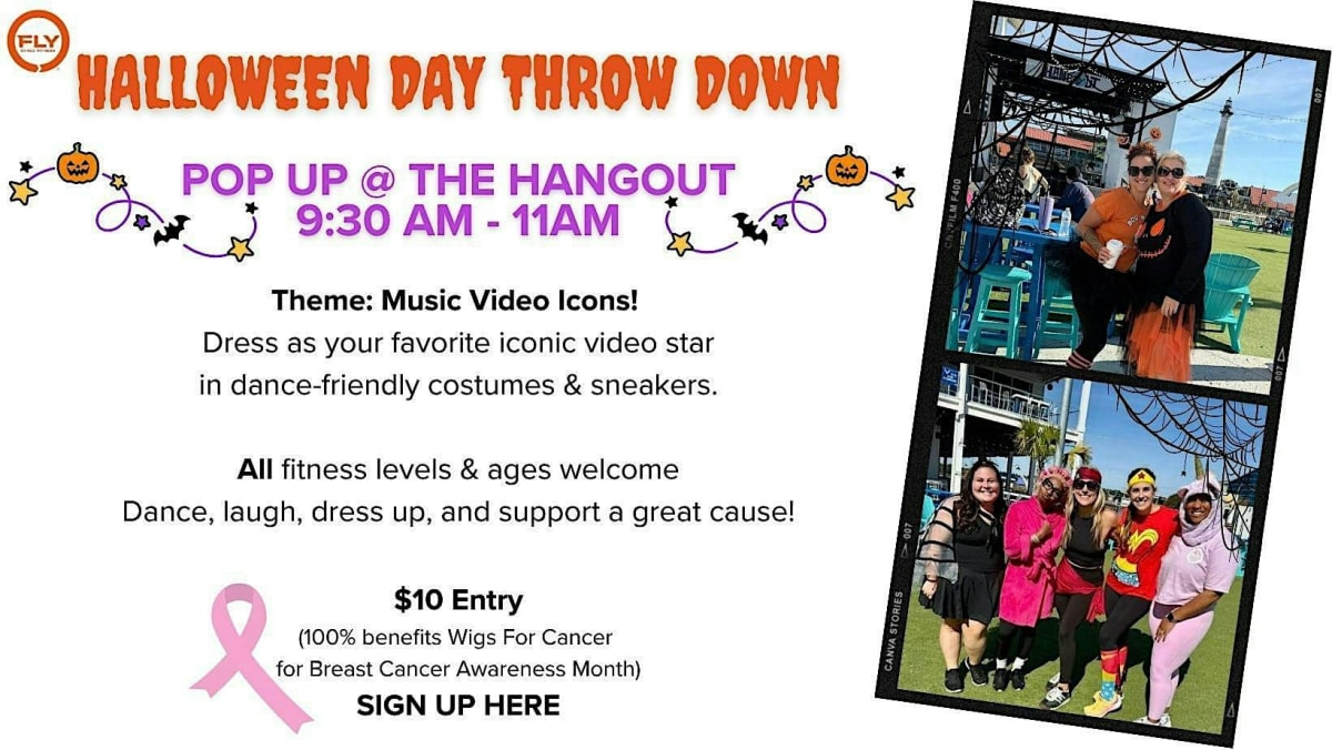 FLY DANCE FITNESS @ THE HANG OUT: Halloween Throw Down 101