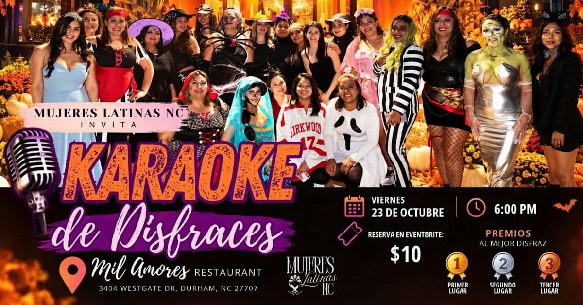 ✨ ¡Karaoke de Disfraces! ✨