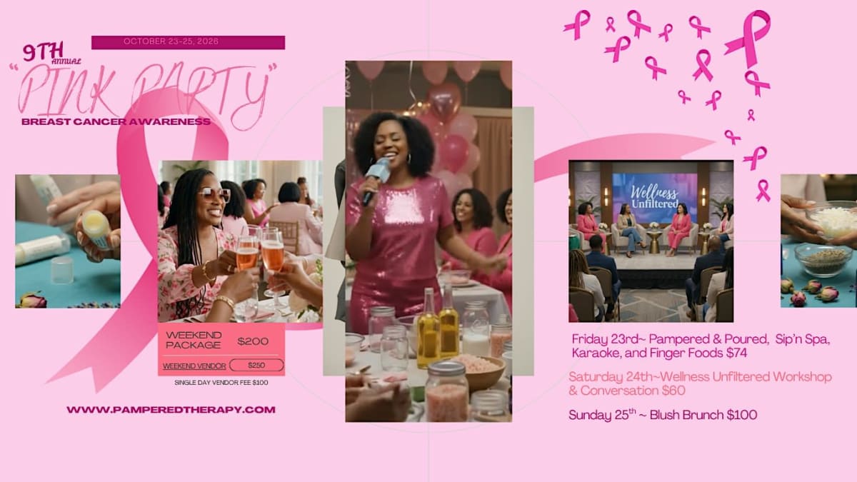 9th Annual "Pink Party", Breast Cancer Awareness Fundraiser