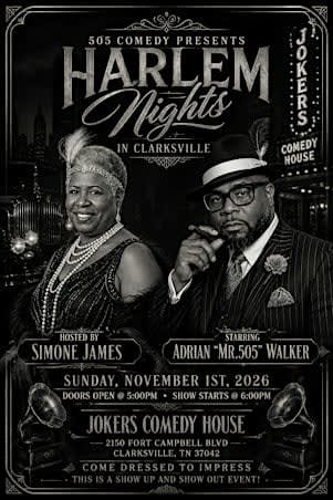 HARLEM NIGHTS COMEDY IN CLARKSVILLE