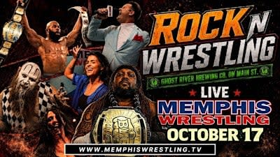 OCT. 17  |  Rock 'n Wrestling at Ghost River Brewing Co.