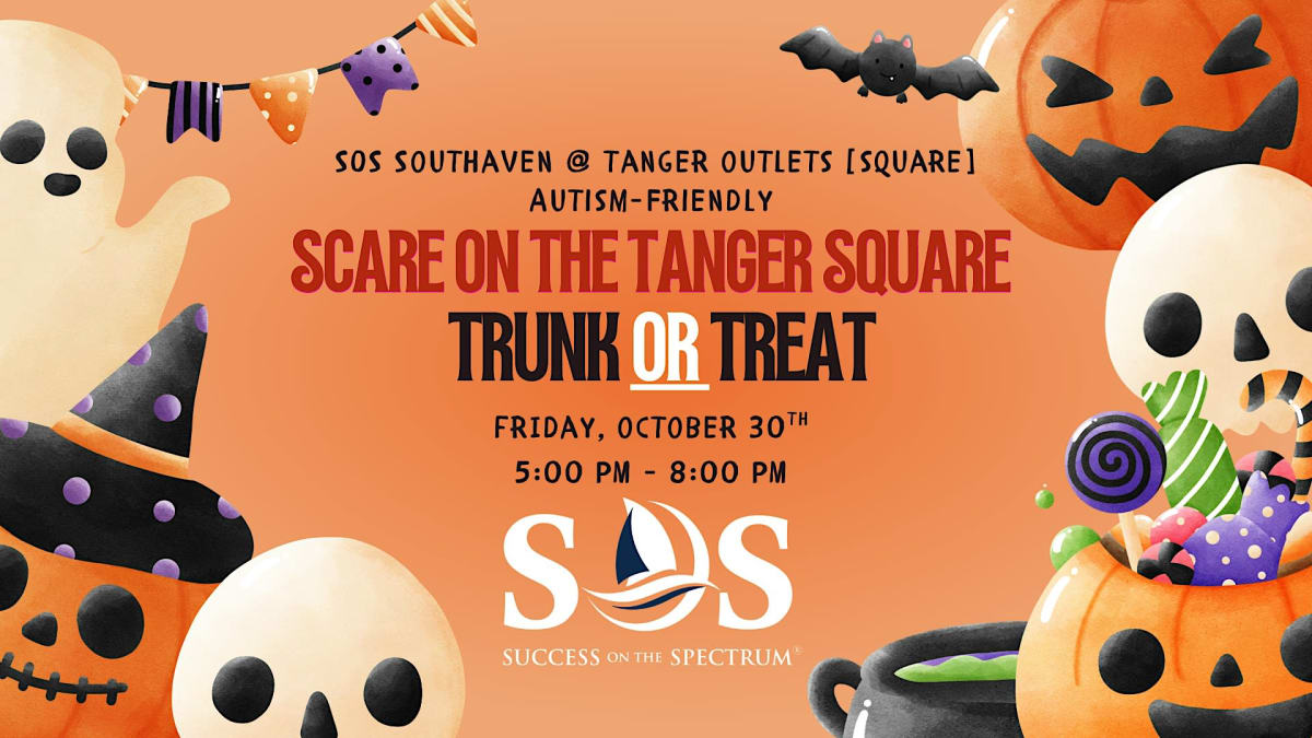 FREE AUTISM Event: Scare on the Tanger Square - Trunk or Treat